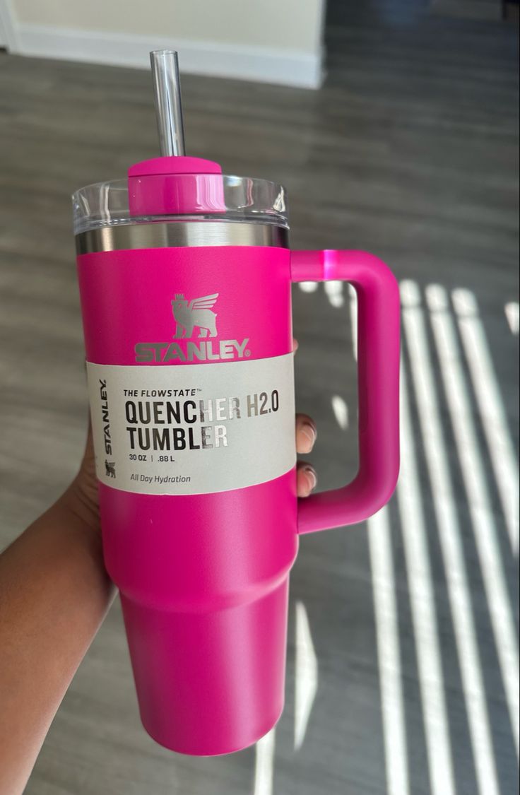 Quencher Tumbler with Lid and Straw, 40oz, Fuchsia BayutStore