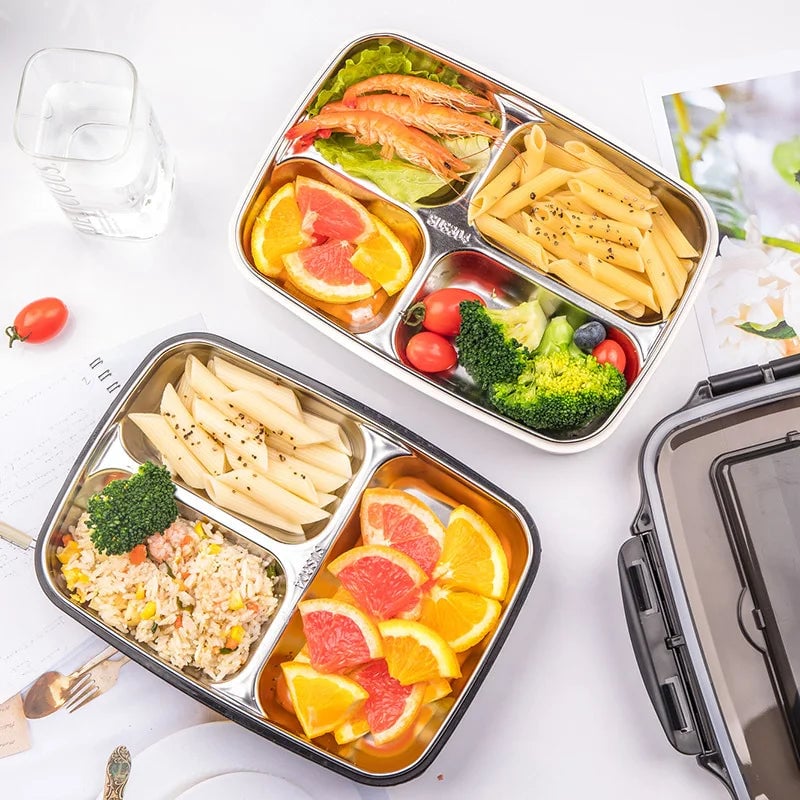 Lunch Box Stainless Steel Bento Box Lunch Bag BayutStore